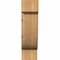 Ekena Millwork Alpine Rough Sawn Corbel, Western Red Cedar, 6"W x 10"D x 22"H COR06X10X22ALP00RWR - alternate 4